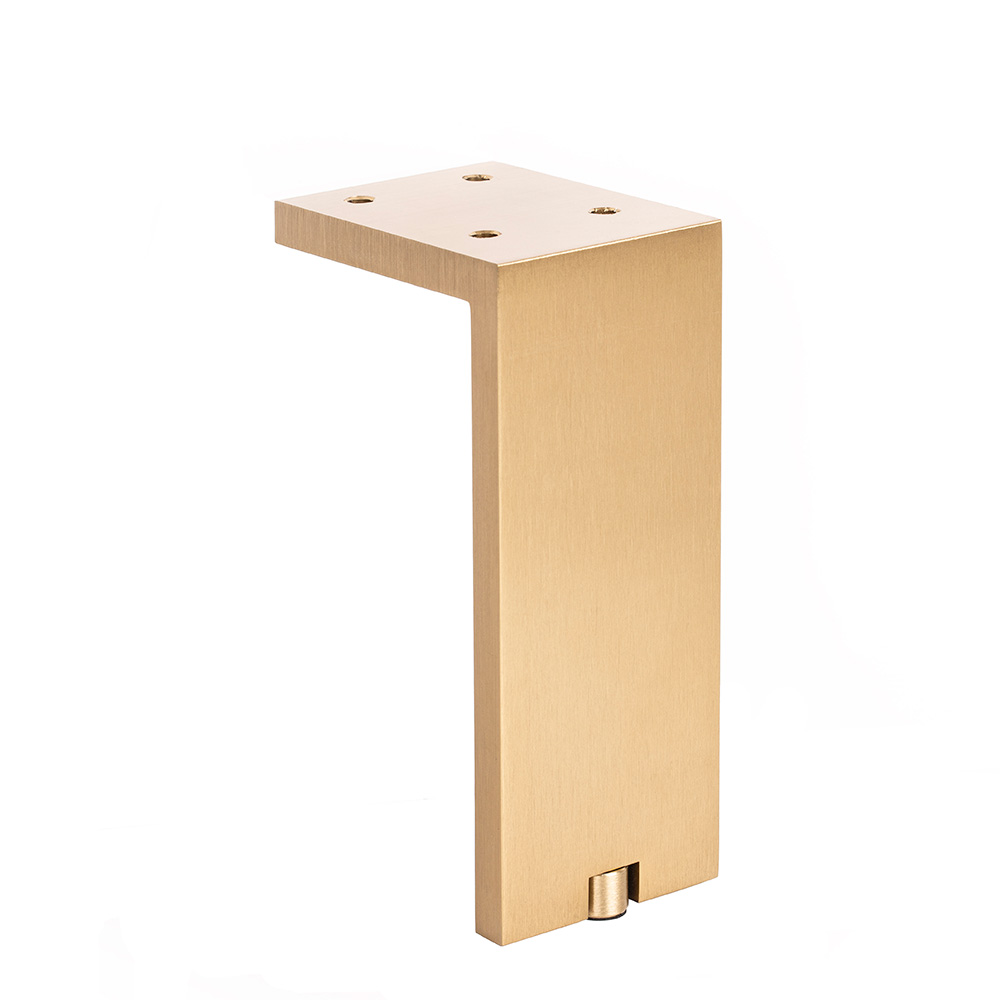 Support Legs Fonda 6005 - Matte Brass in the group Storage  / All Storage / Furniture Legs at Beslag Online (STODBEN FONDA 6005 MATT.M)